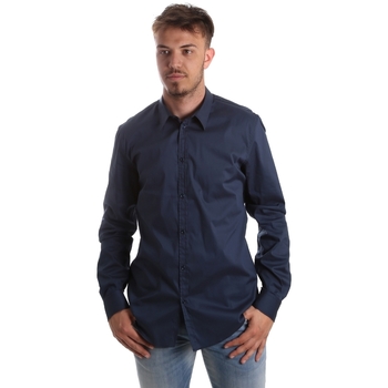 Vêtements Homme Chemises manches longues Gaudi 921FU45014 Bleu