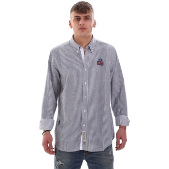 Vêtements Homme Chemises manches longues La Martina OMC021 PP472 Blanc