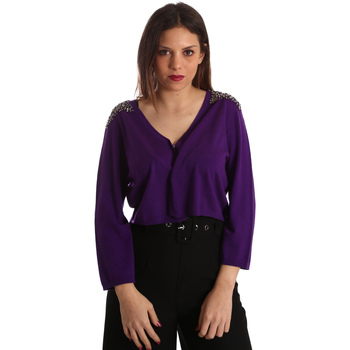 Gaudi 921FD53018 Violet - Vêtements Gilets / Cardigans Femme 44,90 €