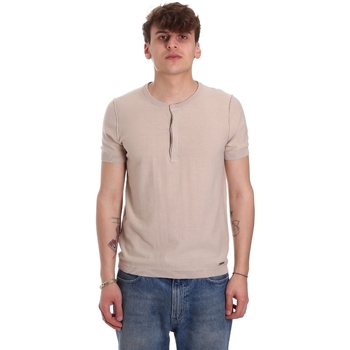 Vêtements Homme T-shirts manches courtes Gaudi 011BU53007 Beige