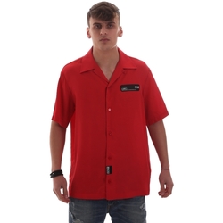 Vêtements Homme Chemises manches courtes Versace B1GVB60207619537 Rouge