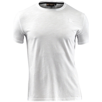 Vêtements Homme T-shirts manches courtes Lumberjack CM60343 004 517 Blanc