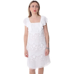 Vêtements Femme Robes courtes Fracomina FR20SP584 Blanc
