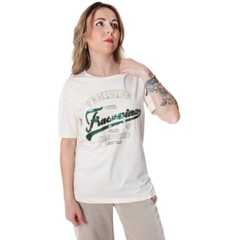 Vêtements Femme T-shirts manches courtes Fracomina FR20SP305 Blanc