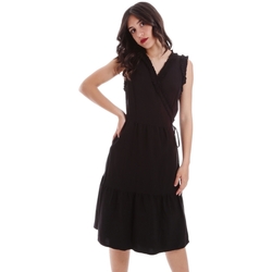 Vêtements Femme Robes courtes Gaudi 011BD15037 Noir