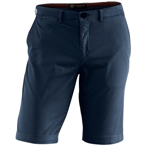Shorts & Bermudas Lumberjack CM80647 002 602 Bleu - Vêtements Shorts / Bermudas Homme 29 