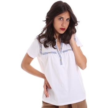 Vêtements Femme T-shirts manches courtes Gaudi 011BD64015 Blanc