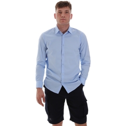 Vêtements Homme Chemises manches longues Sseinse CE506SS Bleu