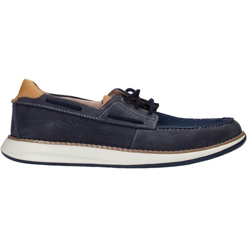 Chaussures Clarks 26140957 Bleu - Chaussures Chaussures bateau Homme 109 