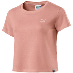 Vêtements Femme T-shirts & Polos Puma 575065 Rose