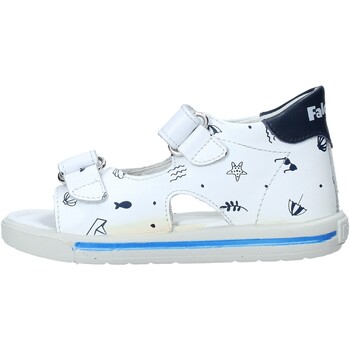 Enfant Falcotto 1500779 02 Blanc - Chaussures Sandale Enfant 80 