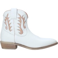 Chaussures Femme Bottines Mally 6629S Blanc