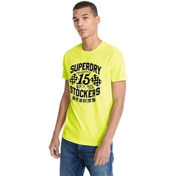 Vêtements Homme T-shirts manches courtes Superdry M1010259A Jaune