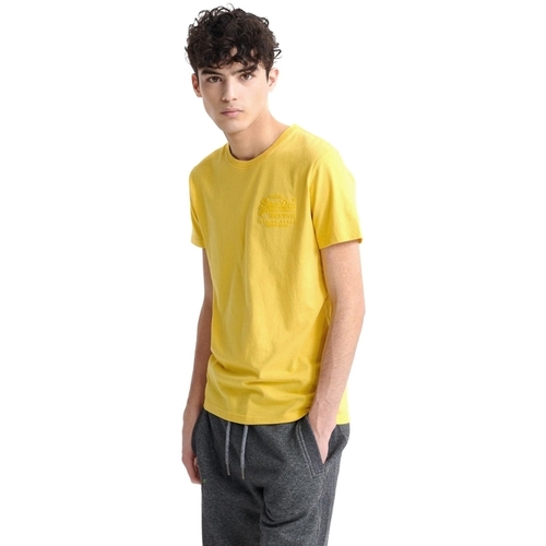 Vêtements Homme T-shirts manches courtes Superdry M1010067A Jaune