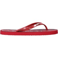 Chaussures Femme Tongs Calvin Klein Jeans E8854 Rouge