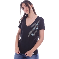 Vêtements Femme T-shirts manches courtes Gaudi 011BD64017 Noir
