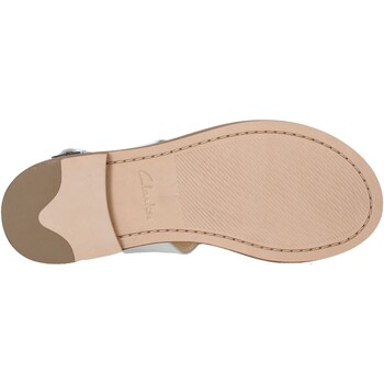 Sandales et Nu-pieds Clarks 26141016 Blanc - Chaussures Sandale Femme 76 