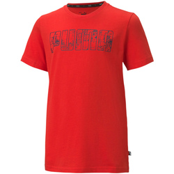 Vêtements Enfant T-shirts manches courtes Puma 583234 Rouge