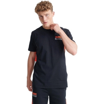 Vêtements Homme T-shirts manches courtes Superdry MS300031A Noir
