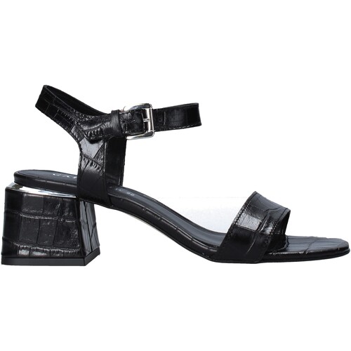 Femme Café Noir LF121 Noir - Chaussures Sandale Femme 59 