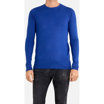 Vêtements Homme Pulls Kebello Pull manches longues col rond Taille : H Bleu S Bleu