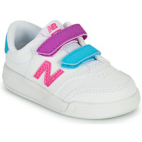 Chaussures Fille Baskets basses New Balance COURT Blanc / Rose
