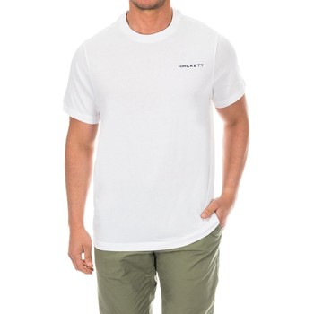 Vêtements Homme T-shirts manches courtes Hackett HMX2000D-WHITE Blanc