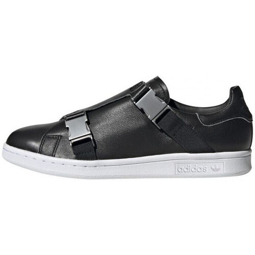 Chaussures Homme Baskets basses adidas Originals STAN SMITH BUCKLE Noir