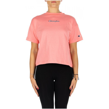Vêtements Femme T-shirts & Polos Champion CREWNECK T-SHIRT Rose