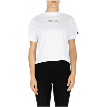 Vêtements Femme T-shirts & Polos Champion CREWNECK T-SHIRT Blanc