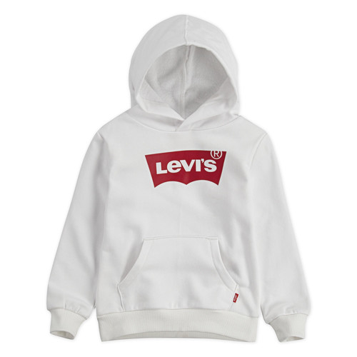 Vêtements Garçon Levi's BATWING HOODIE Blanc - Livraison Gratuite 