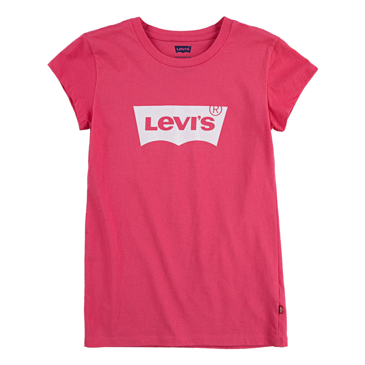Vêtements Fille T-shirts Miler manches courtes Levi's BATWING TEE SS Rose