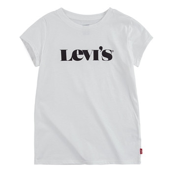 Vêtements Fille T-shirts manches courtes Levi's MODERN VINTAGE SERIF TEE Blanc