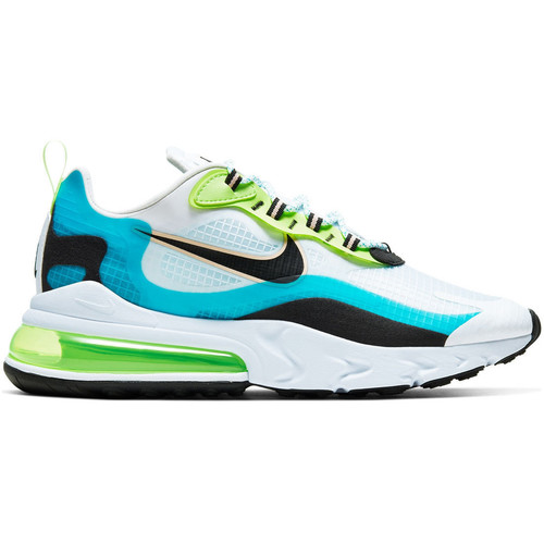 Nike AIR MAX 270 REACT SE Blanc - Chaussures Baskets basses Homme 140,40 €
