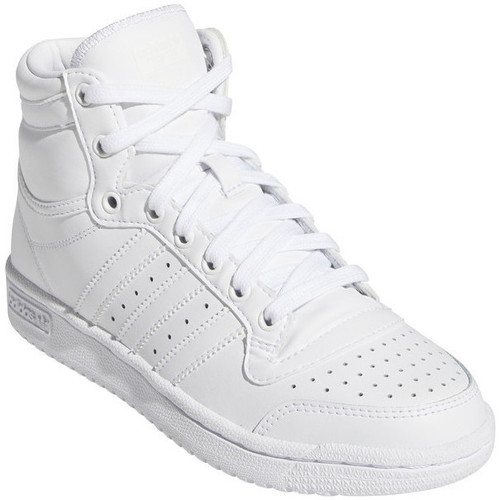 Chaussures Enfant Baskets montantes item adidas Originals TOP TEN Junior Blanc