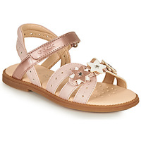 Chaussures Fille Sandales et Nu-pieds Geox SANDAL Running KARLY GIRL Rose