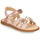 Chaussures Fille Geox Kids DJ Rock Shoes Bianco SANDAL KARLY GIRL Rose