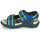 Chaussures Garçon Sandales sport Geox JR SANDAL STRADA Bleu / Vert