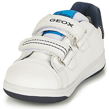 Geox NEW FLICK BOY Blanc / Bleu