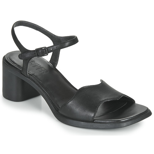 Chaussures Femme Polo Ralph Laure Camper MEDA Noir