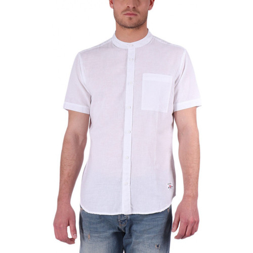 Vêtements Homme Chemises manches courtes Kaporal Chemise Manches Courtes Homme PALAO Blanc Blanc