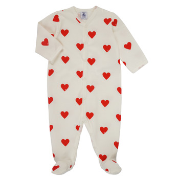 Vêtements Enfant Pyjamas / Chemises de nuit Petit Bateau MESCOEURS Blanc