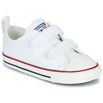 Chaussures Fille Baskets basses Converse CHUCK TAYLOR ALL STAR 2V LOVE CEREMONY OX Blanc