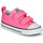Chaussures Fille Converse Chuck Taylor All Star GLAM DUNK Low Top Canvas Black White CHUCK TAYLOR ALL STAR 2V  OX Rose