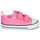Chaussures Fille Converse Chuck Taylor All Star GLAM DUNK Low Top Canvas Black White CHUCK TAYLOR ALL STAR 2V  OX Rose