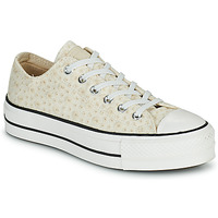 Chaussures Femme Baskets basses Converse CHUCK TAYLOR ALL STAR LIFT CANVAS BRODERIE OX Blanc