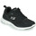 Chaussures Femme tenis skechers Runners go run fast feminino preto branco EUZ FLEX APPEAL 4.0 Noir