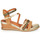 Chaussures Femme Sandales et Nu-pieds Mam'Zelle NAGA Beige / Orange
