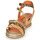 Chaussures Femme Sandales et Nu-pieds Mam'Zelle NAGA Beige / Orange