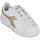 Chaussures Enfant Baskets mode Diadora 101.176596 01 C1070 White/Gold Doré